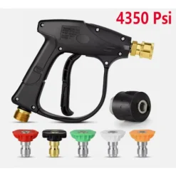 Højtryksrenser Kort Pistolhåndtag M22 14MM Slangeforbindelse Spraydyse Til Karcher