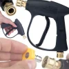 Højtryksrenser Sæt 5-i-1 300 Bar M22 – Pistol, Skumlanse 1L, 5 QC Dyser, Roterende Børste | Quick Connect | Kompatibel med Lavor, Parkside, Karcher HD | Fyndiq