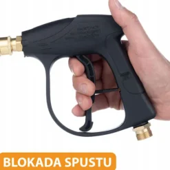 Højtryksrenser Sæt 5-i-1 300 Bar M22 – Pistol, Skumlanse 1L, 5 QC Dyser, Roterende Børste | Quick Connect | Kompatibel med Lavor, Parkside, Karcher HD | Fyndiq