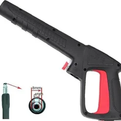 Højtryksvandpistol til bilvasker AR/Black&Deck/Bosch AQTA justerbar vandpistol skumpistol (FMY)
