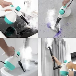 Håndholdt damprenser til rengøring white one size