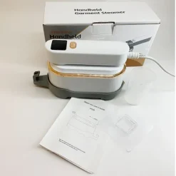 Håndholdt Hængepresse Mini Strygejern Bærbart Strygejern Sammenklappelig Hængepresse Tre-Trins Dampstrygejern Hvid White