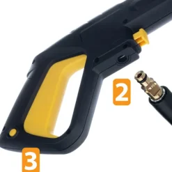 Hojtrykspistol PZWKC med Vario-Lanse – Click Connect | 150 Bar | Reservedel til Karcher K2, K4, K5