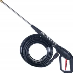Hojtrykspistol Sæt Pro Clean Gun PCG1 – 5 Dyser | Skumlanse 1000Ml | Kompatibel med Karcher, Nilfisk
