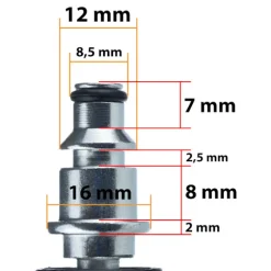 Hojtryksslange 10M Quick Connect – Nylonforstaerket | Max 200 Bar | Reservedel til Bosch AQT 35-12, AQT 37-13