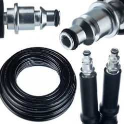Hojtryksslange 10M Quick Connect – Nylonforstaerket | Max 200 Bar | Reservedel til Bosch AQT 35-12, AQT 37-13