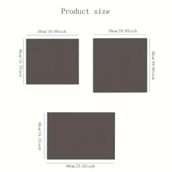 Hurtigtørrende absorberende vaskemaskine støvbetræk, diatoméjord designCJY Style1 50*60