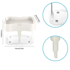 2-i-1 Opvaskemiddel Pumpe - Pumpe til Opvaskemiddel - Opvask