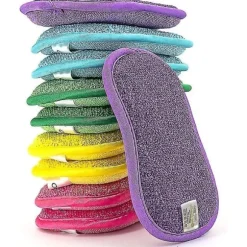 IC CNE Sæt med 10 Vaskbare og Genanvendelige Mikrofiber Svampe