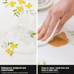 (J,60x60cm/24x24in) Vandtæt Topmåtte til Vaskemaskine og Tørretumbler, Fortykket Topdæksel til Vaskemaskine, Skridsikker Støvtæt Køleskabsdæksel til Hjemmekøkken | Fyndiq