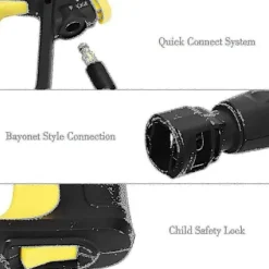 Karcher K2 - K7 Udskiftningssprøjtepistol med Quick Connect højtrykslanse og messingdyse (LGL) L