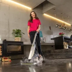 KARCHER SC 2 Upright Easy Fix - Dampvasker - 1600 W - Hurtig opvarmning 30s - Renser 50m² - Fjerner op til 99,9 % af virus. Vit