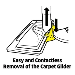 Karcher SC12345 serie ramme til damprensning af tæpper T
