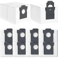 [KK] 10-pak støvsugerposer Kompatibel med Dreame X30 Ultra / X40 Ultra / L10s Pro Ultra robotstøvsugerposer tilbehør