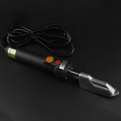 [KK] 220V 150W 50-350C graders elektrisk strygejern til lædertøj EU-stik As Shown