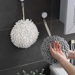 Køkken Håndklæde Hurtig Tørring Blød Absorberende Fiber Håndklæde White
