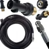 Kloakrenserslange 40M M22 med Adapter – Højtryk | Fleksibel | Kompatibel med Karcher K2, K4, HD
