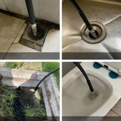 Kloakrenserslange 40M M22 med Adapter – Højtryk | Fleksibel | Kompatibel med Karcher K2, K4, HD