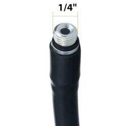 Kloakrenserslange 15m med Teflontape – 1+3 Dyse | 160 Bar | Kompatibel med Lavor Vertigo, Parkside PHD