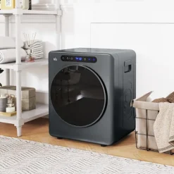 Kompakt tørretumbler, 4 kg kapacitet, 6 programmer, berøringskontrol