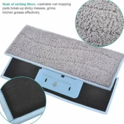 Kompatibel med iRobot Braava Jet Wipe M6 (6110) gulvvaskemaskine tilbehør - 4 stk.