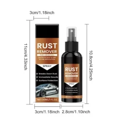 Kraftig oxidationsfjerner spray til bildele, kæder, værktøj. Nedbryder rust