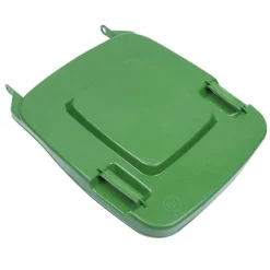 240L Låg til affaldsbeholder, erstatning til genbrugsspande – Materiale, nem installation Green 68.00X55.00X5.00CM