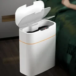 13l Smart Sensor Automatisk Skraldespand Hjem Inductions Skraldespand Toilet Vandafvisende Smal Søm Senso