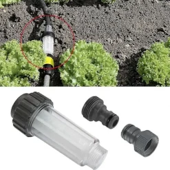 [LCS] Højtryksrenser Vandfilter Kompatibel med Karcher K2 K3 K4 K5 K6 K7 G3/4' 175psi Vandfilter Bilvask Højtryksrenser Tilbehør
