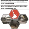 [LCS] Tørretumbler Remhjulssæt Kompatibel med Whirlpool WPW10314173 W10314171 4392065 WP4392065 691366 341241 349241T