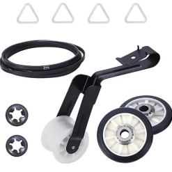 [LCS] Tørretumbler Remhjulssæt Kompatibel med Whirlpool WPW10314173 W10314171 4392065 WP4392065 691366 341241 349241T
