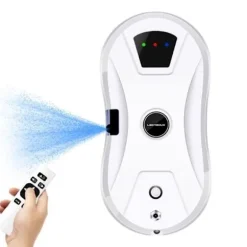 LIECTROUX Robot Vinduesvasker YW610 - Høj præstation, vandtank 30mL, intelligent selvkørende vinduesrenserrobot Vit