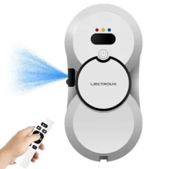 LIECTROUX Robotvasker HCR-10 Hvid - 2800 Pa - 30ml reservoir - Automatisk rengøring - Intelligent selvkørende vinduesvasker Vit