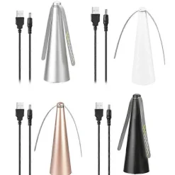 Madbeskytter Skadedyrsafvisende USB Genopladelig Flueafvisende Ventilatorer Fluebekæmper Hold Fluer og Insekter Væk Fra Mad White