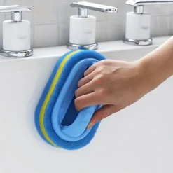 Magisk rengøringssvamp, multi-overfladeskrubber, ingen elektricitet 【Blå】