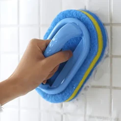 Magisk rengøringssvamp, multi-overfladeskrubber, ingen elektricitet 【Blå】