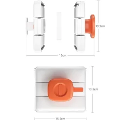 Magnetisk vinduesrenser til 15-26 mm glas tykkelse