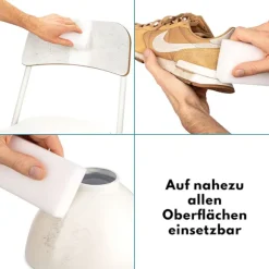 Melamin Skum Viskesvamp, Opgraderet Design Rengøringsydelse Til Fedtrester, Farveblyanter Og Mere, Miljøvenligt Ikke-Giftigt Materiale