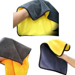 Microfiber Torkduk Superabsorberande fibrer Gul 30*30 CM