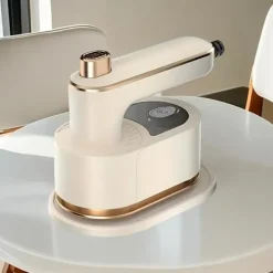 Mini Foldbar Håndholdt Steamer, 180° Roterende Dyse med Hurtig Opvarmning, Hurtig Rynkefjerner til Rejser, Kollegie, Grøn. Green