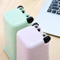 Mini Skrivebordsskraldespand Lille Skrivebord Affaldsspand Makeup Holder Toiletbord Badeværelse Køkken Bil Skrivebordsholder Organisation Green