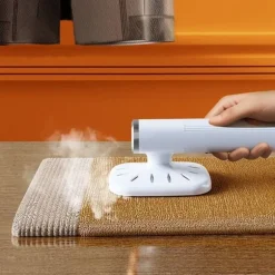 Mini Strygemaskine Håndholdt Dampstrygejern HVID White
