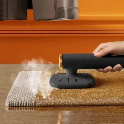 Mini Strygemaskine Håndholdt Dampstrygejern HVID White