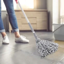 Moppe og kosteskaft stål teleskopisk CLEAN SYSTEM 94-158 cm