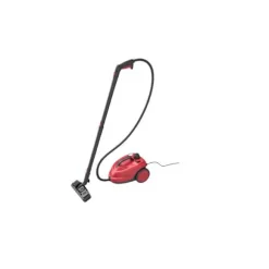 Multifunktionel Damprenser 2000W COSTWAY til Sengebiller - 5 BAR - 15 Tilbehør og Manometre - Beholder 1,8L - 160°C - 4 Hjul - Rød Gul