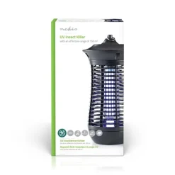 Myggefælde | 18 W | Lampe Type: 2G11 18W PL/BL | Effektiv rækkevidde: 150 m² | Sort