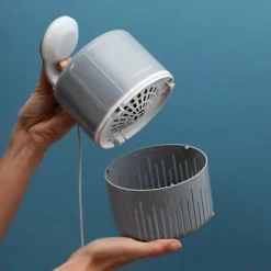 Myggelampe med sugefunktion Grey