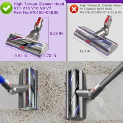 Opgraderet Motorhead rengøringshoved til Dyson V10 støvsuger