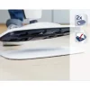 2-pak dampmoppe-reservedele, mikrofiber-dampmoppe-svamp, dybderensning, vaskbar udskiftning