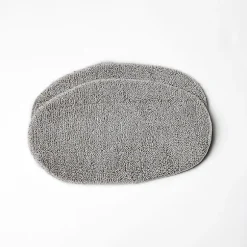2-pak dampmoppe-reservedele, mikrofiber-dampmoppe-svamp, dybderensning, vaskbar udskiftning